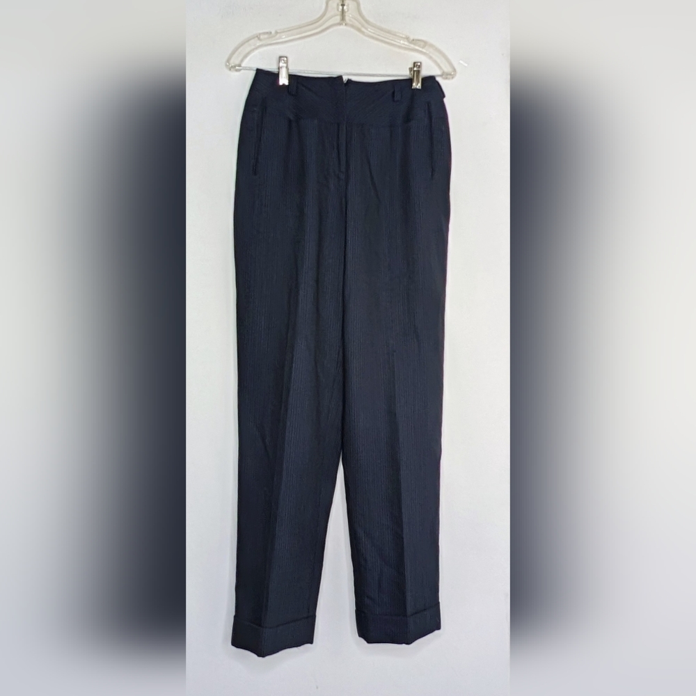 Drozdzik • Pinstripe Trousers in Navy